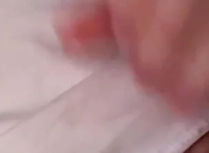 POV He’s Jerking off for You on a Video Call and Cumming Hard with Moans