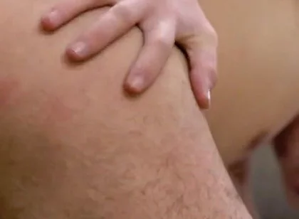 Twink Cum Splashes Over Him