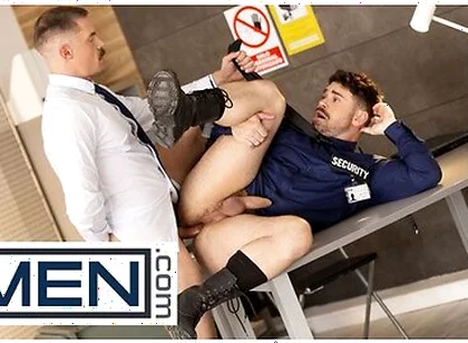Beau Butler Finds Adam Tyrants Piercing During A Strip Search And Gets Fucked At The Office