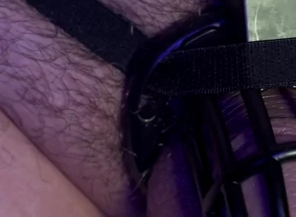 My First Time in a Chastity Cage