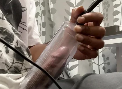 Using My Sex Toy and Penis Pump