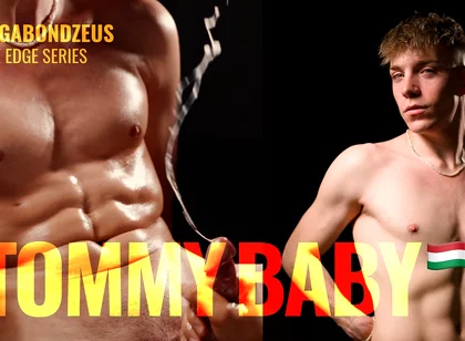 Blond Hungarian Muscular Twink Got Edged Ending with Huge Cumshot