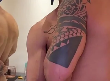 3 Big Cocks Gay Group Azael Maluma Fucks Cute Hardcore Anal