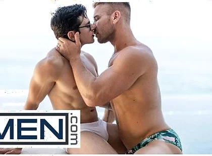 Sumner Blayne Bends Alex Gonz Over For A Deep Fucking And A Steamy Beach Facial
