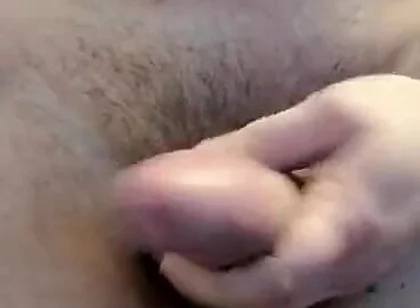 Spit Play with Cock