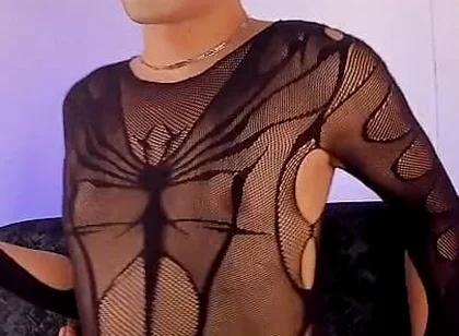 Ken Femboy Dances in Front of the Camera Dressed as a Whore Sissy