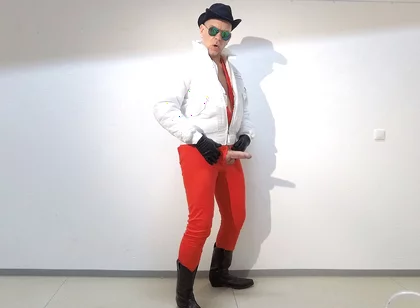 The Cowboy in Red Long Johns 1