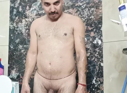 Indian Desi Police Officer Stepfather Get Suckiing and Shower with Neighbour Stepfather and Army Officer Stepfather