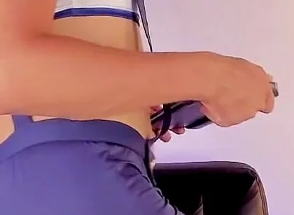 Sissy Submissive Ken Records Herself Bouncing Fat Ass Just for You