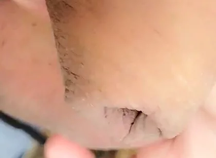 Cheesy Dirty Unwashed Cock Outdoor Walking Part 1
