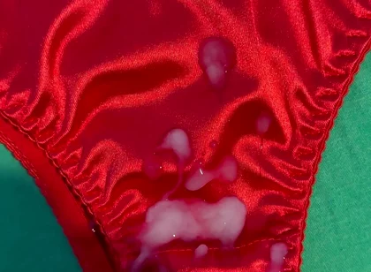 Cum on Wife’s Panties 15