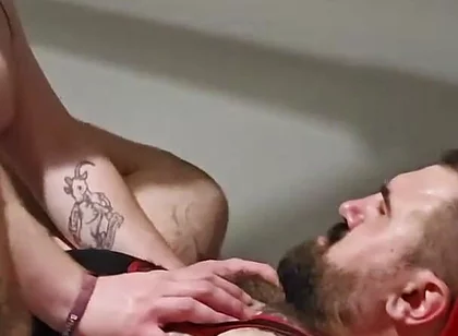 Rugby Hunk Fucks Bear in Sling