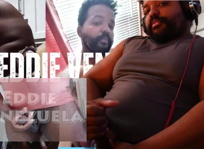 Black Stepdaddy Reacts to His Own Cumshot Video!