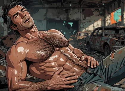 Hairy Chest Men Animation