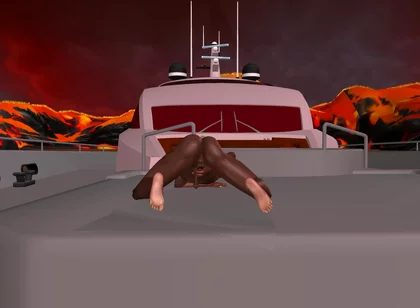 Animated 3D Gay Porn - Solo Black Man Shaking Dick in Doggy Style