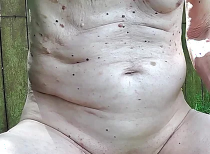 Close up Outdoor Anal and Sounding Cum