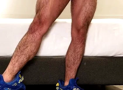 Sweaty Thong, Gym and Muscles