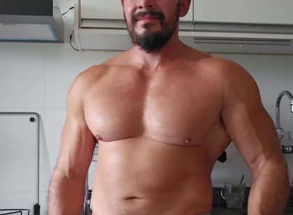 Giant Cock in Underwear
