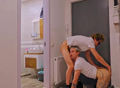 We Met at the Club, Went to My Place and He Swallowed My Big Dick