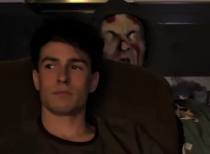 Twink Is Surprised by a Perverted Masked Man on Halloween