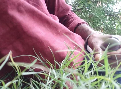 While Walking Around the Field, He Started Punching Loudly