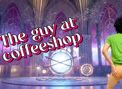 Seeing a Guy Is a Coffee Shop with Hard Cock and Offered Him a Blowjob