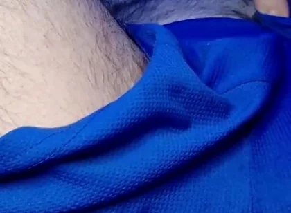 Stroking in Shorts