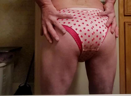 Soft Slow Satin Panty Jack off Session