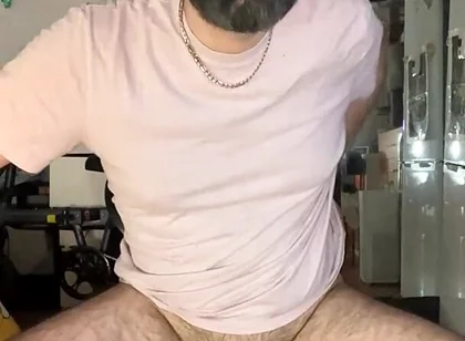 Sitting with Your Legs Open in Front of the Webcam