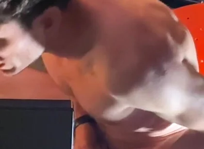 Solo Jerk in Garage, Discreet, but Still Classic Voyeuristic