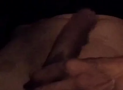 Wife Drives Me Around Town While I Jerk My Cock with My Tits Out