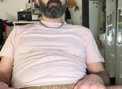 Sitting with Your Legs Open in Front of the Webcam