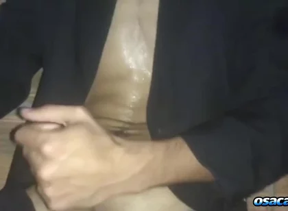 Jerking off in the Haunted Basement