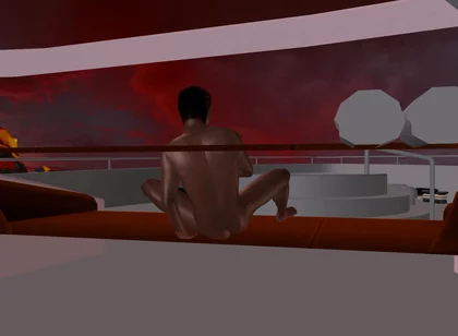 Animated 3D Gay Porn - Solo Black Man Inserting Toy in Ass Then Torch Masturbation