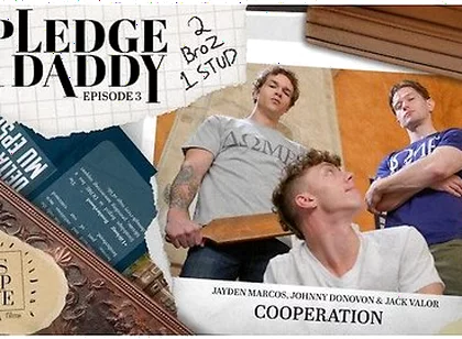 Pledge Stepdaddy 3 Double Domed Twink Jock Spanked & Dapd With Johnny Donovan, Jack Valor And Jayden Marcos