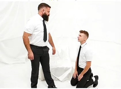 Altar Boy Jack Waters Breeds Hunk Bishop Timber Adams During Special Ritual