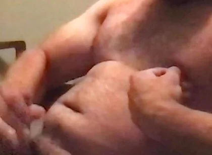 Squirting Cum on Myself