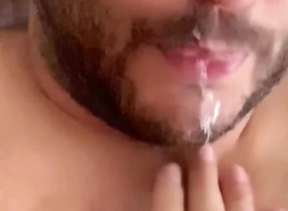 Hairy Male Fills Princess Twink's Sweet Ass with Cum. Creampie