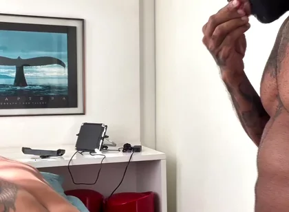 Brenno Villar and Black Manguera -interracial Fuck with the Huge Cock Masked (part 2)