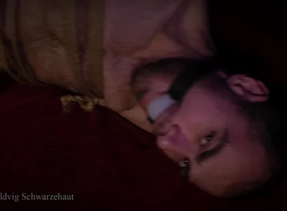 Beautiful Guy Tightly Roped: Trying to Escape