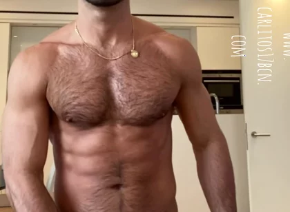 Showing My Big Cock in White Shorts.