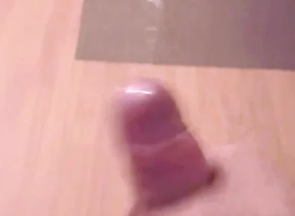 Stretching and Horny Cum