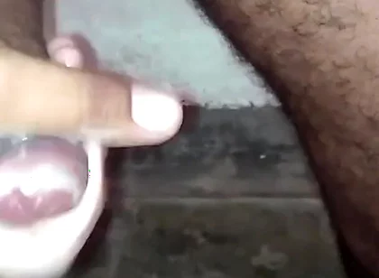 Had Fun by Spitting and Oiling the Dick