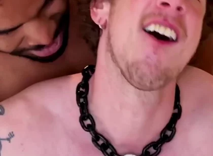 Gooning Out on Stepdaddy's Dick