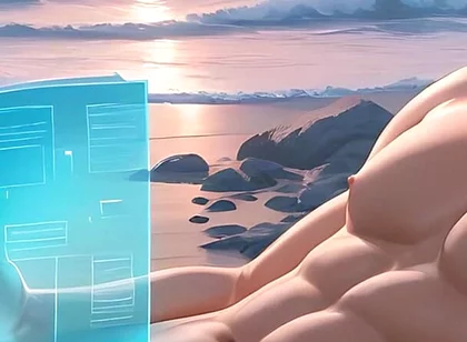 This Cute Shy Book Lover on Beach Rocks Will Drive You Wild