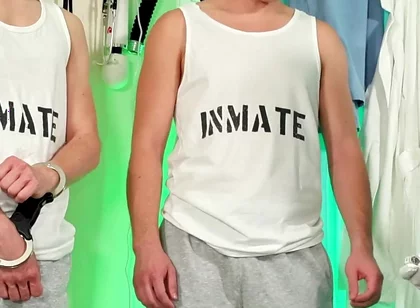 Medical Examination for Two Twink Inmates Pt 1