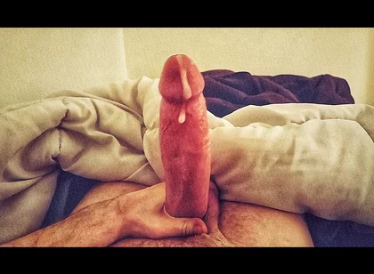 I Ejaculate Without Touching My Huge Cock
