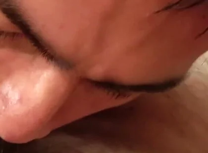 Making Deepthroat to a Sexy German Stepdaddy