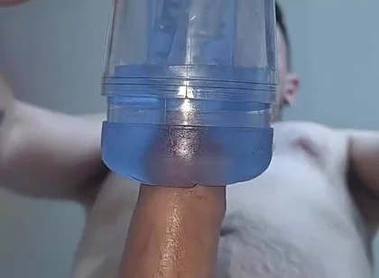 I Need Someone to Sniff My Musky Butt and Play with My Hole While I Fuck My Fleshlight