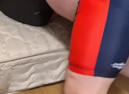 Silver Stepdaddy Boxer Vs. Gouine Wrestler - Singlet Wrestling Challenge